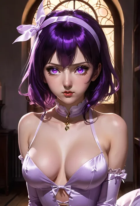 score_9, score_8_up, score_7_up, semi realistic,  1girl
 (hyuuga hinata) with Roxo hair and Luminous eyes, Purple eyes, empty eyes, fantasy art portrait
oil and watercolor painting, dark, chiaroscuro, MythAn1m3
Headband around head, konohagakure symbol 
 ,...