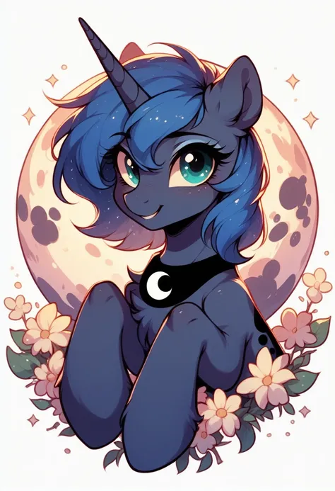 Mlp pony luna moon