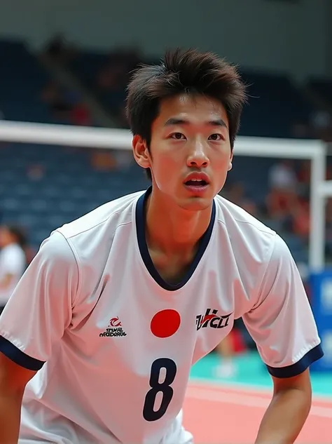 RAN TAKAHASHI, THE MALE VOLLEYBALL PLAYER FROM JAPAN