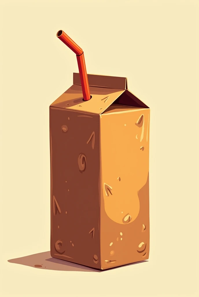 You can create a logo, but I want it to be a juice box with a straw , that it be cuphead style brown color 