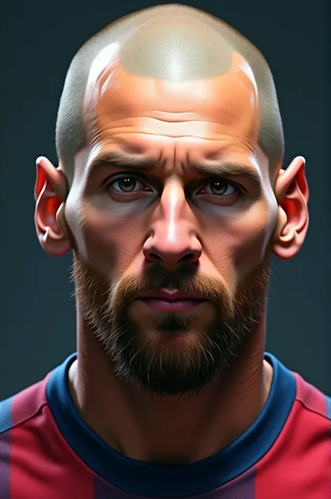 Messi bald 
