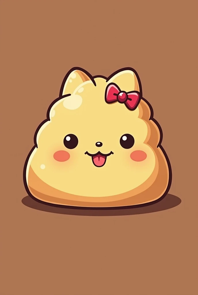 a pompurin cake logo