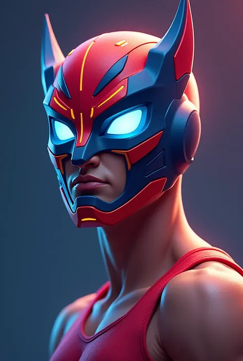 Create animated wrestling mask for teens 