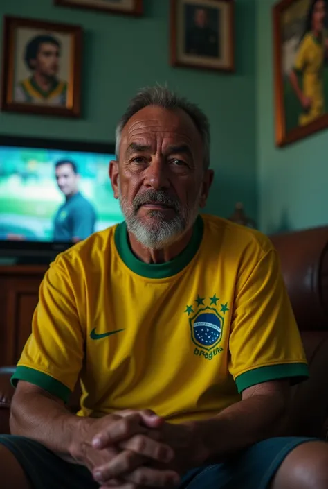 I wanted a Brazilian fan who saw the news that Pelé died