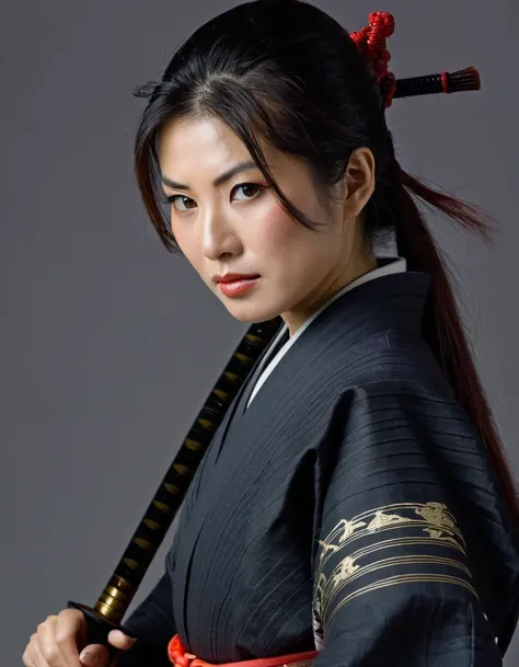 Samurai woman 