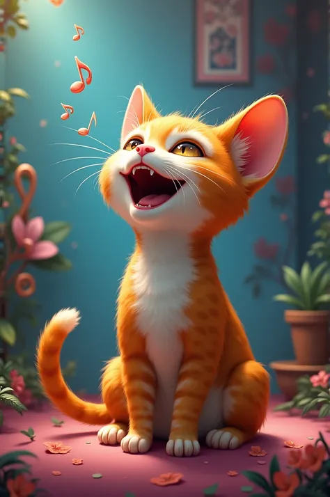 singing cat