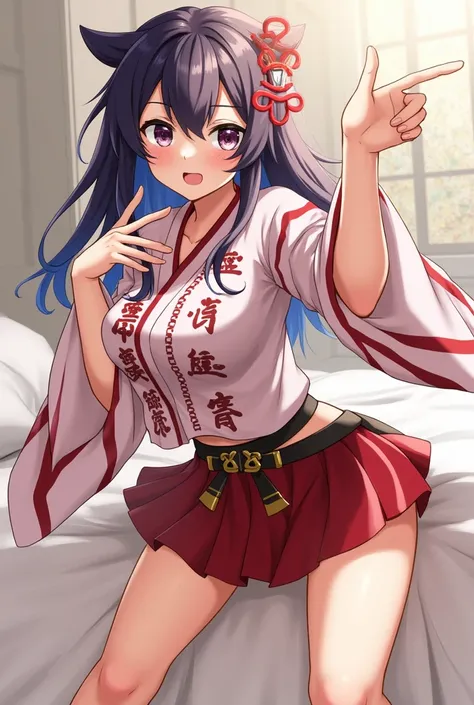 Can you make a porn image of yae miko from Genshin impact?
