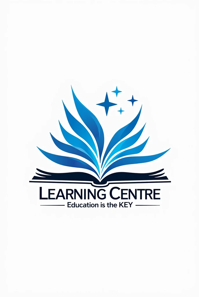 (Adult Learning School) Logo: COMPANY NAME: Pemela Learning CentreDescription: Adult Learning SchoolEslogan de la empresa: Education is the keyCompany colors: blue, Black and WhiteAdditional Features: Add any features that fit the logo