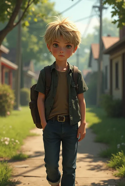 Leon S. Kennedy as a kid