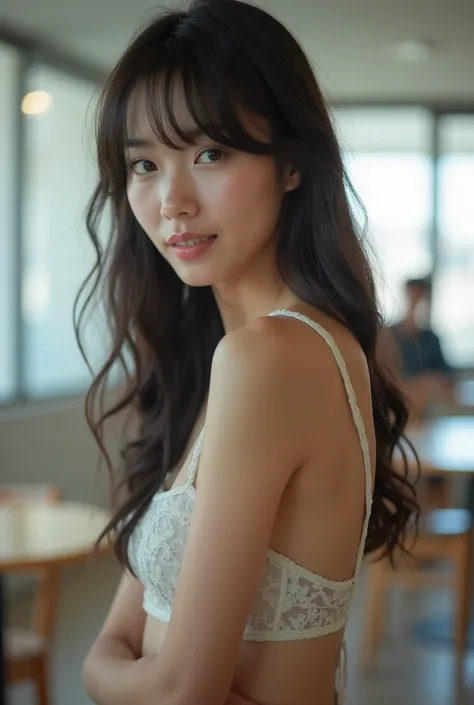 Japanese busty high school student real