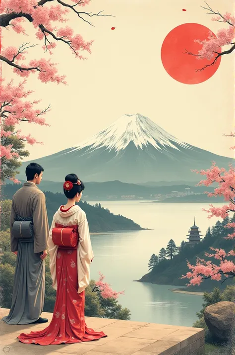 An image with Japanese art style
