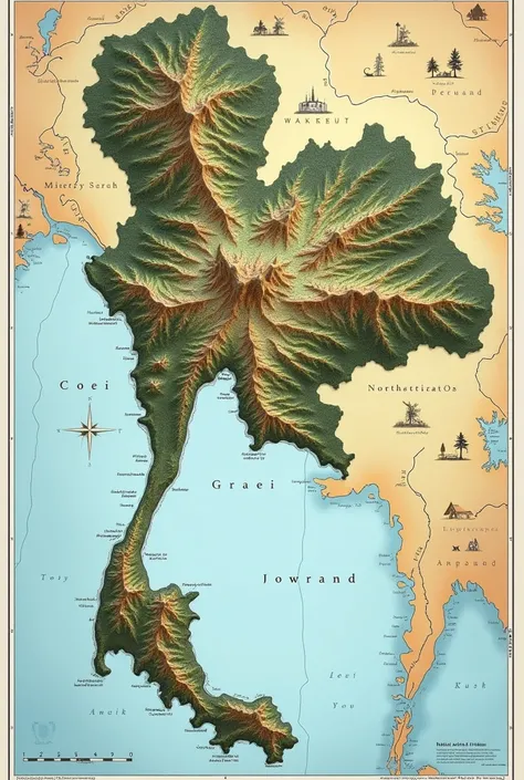 Map of Loei Province