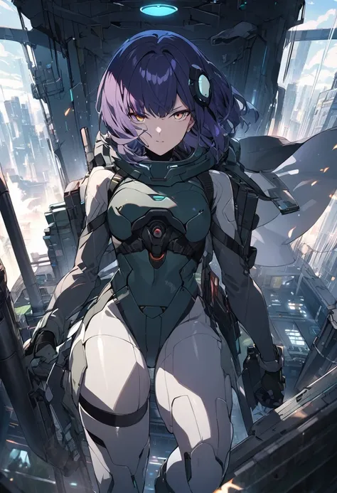 ghost in the shell&#39;s motoko has acrobatic sex with butter