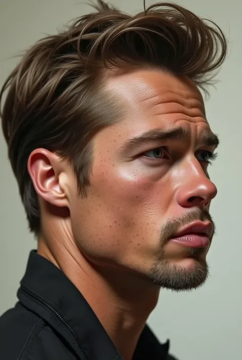 Brad Pitt&#39;s nose in profile as a young man 
 



