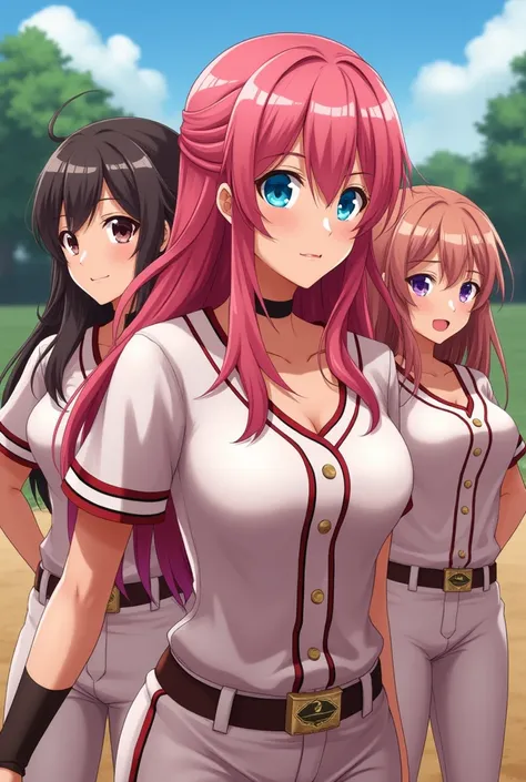 Princess Knight Academy Baseball Team　The members were transformed into big breasted shemales