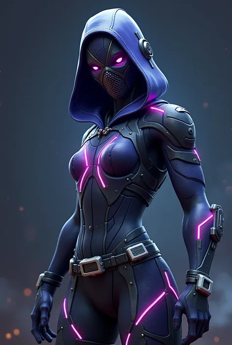 Créer un skin fortnite de nebula dans Marvel
