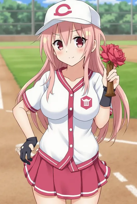 Princess Knight Academy High School　Womens Baseball　The club member was a boy who was transformed into a big-breasted shemale.　At night she works as an idol　Captain Arisu Himemiya&#39;s job is to give blowjobs to the team members.