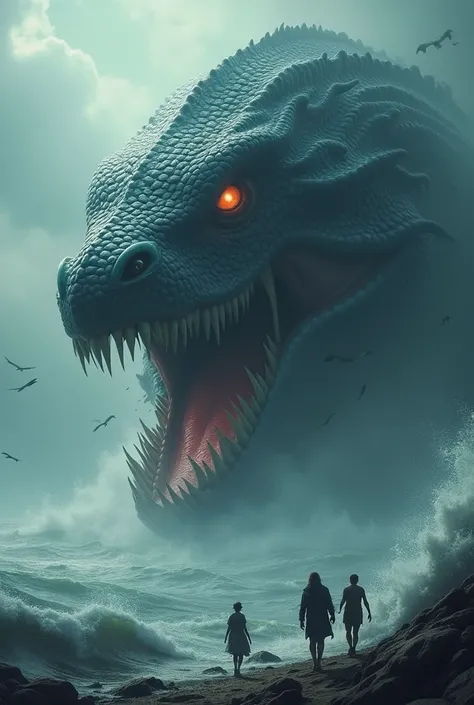 The LEVIATHAN coming out of the ocean to attack people around the world 