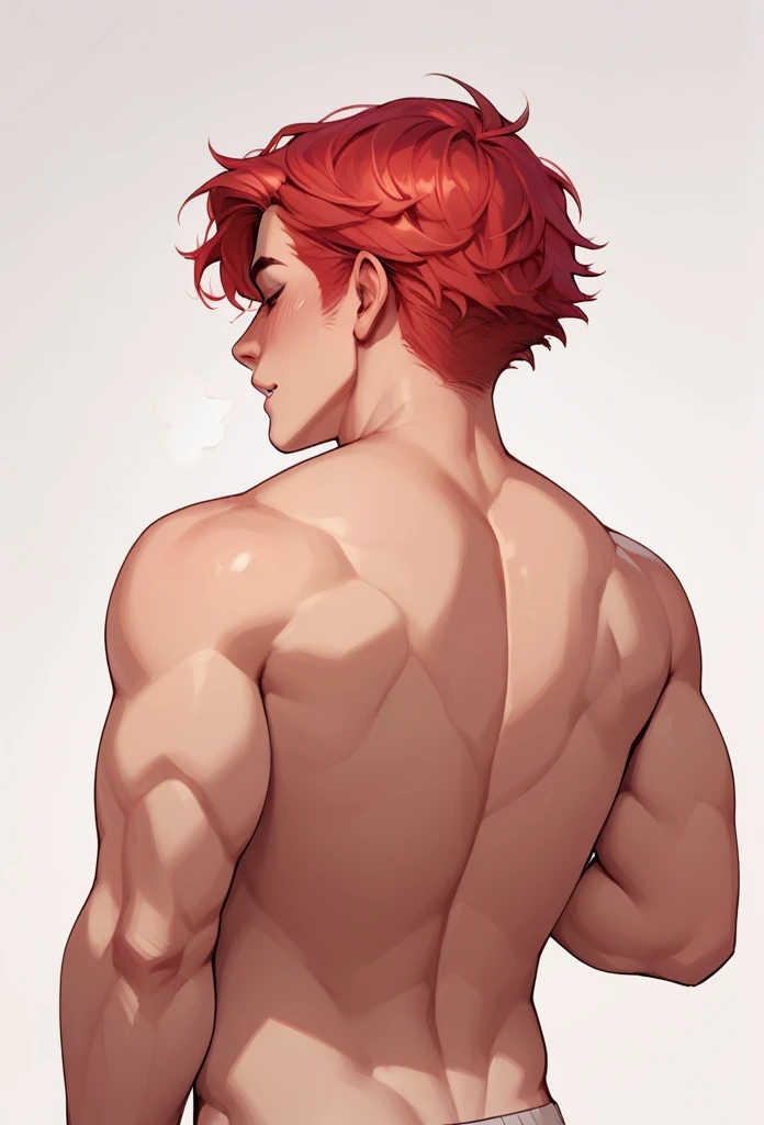 boy, red-haired, hairless