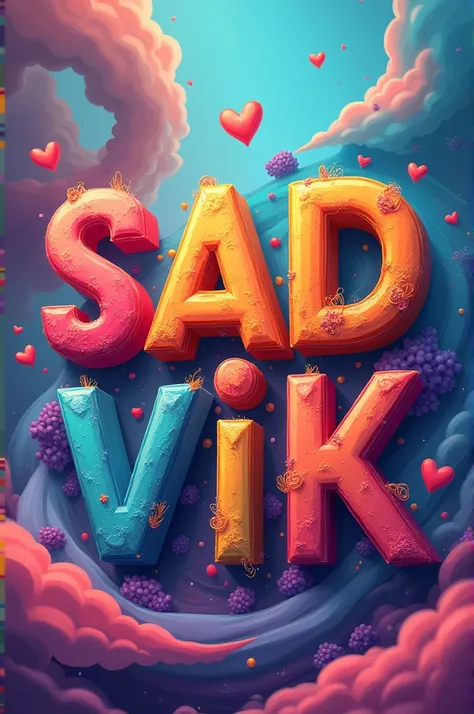 SADVIK NAME WITH ANIMATED STYLE 