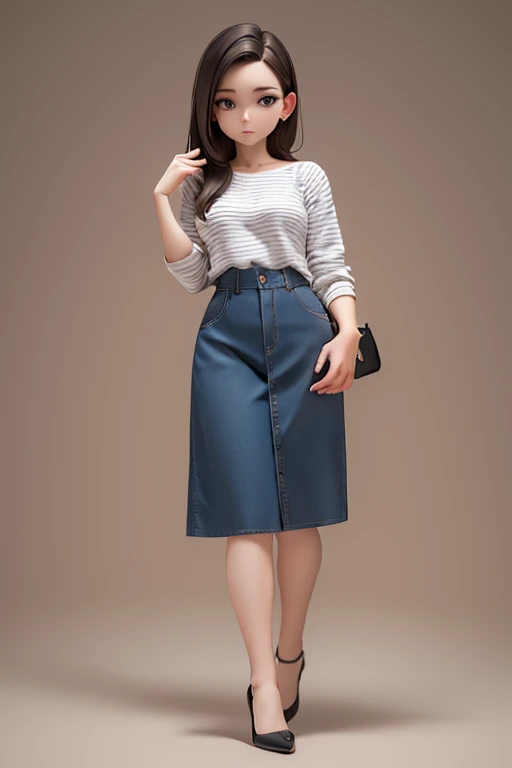 30-year-old woman、mother,married women,small breasts、small breasts、casual wear、calm appearance、casual wear、cut and sew、4 clothin...