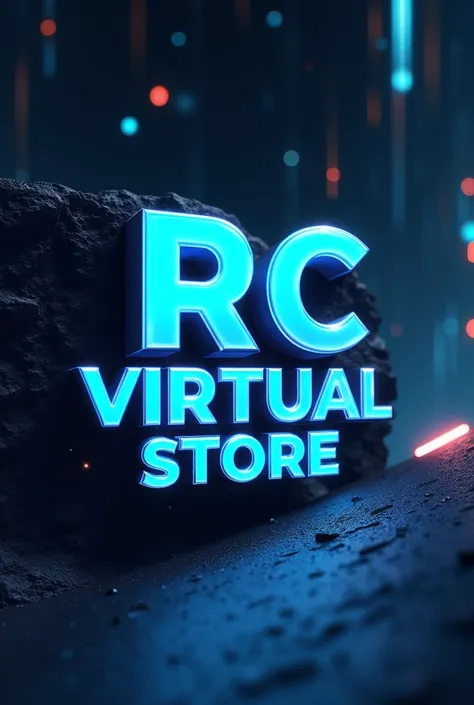 Banner with the name RC virtual store