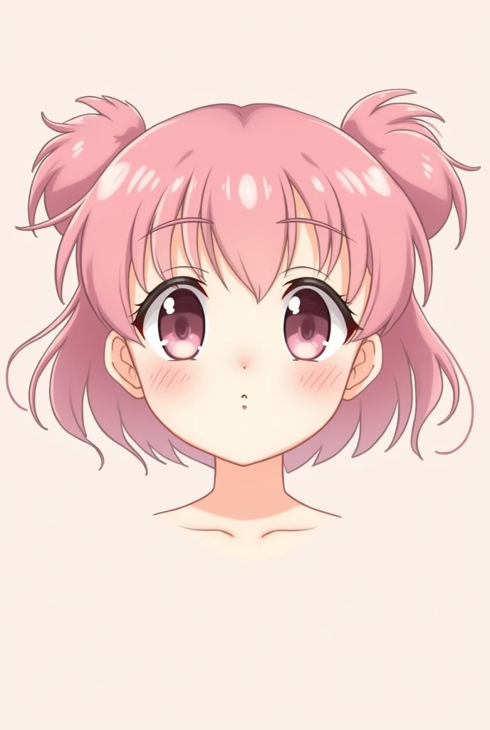 Madoka Kaname with short twin tails