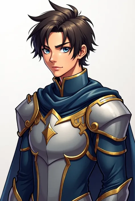 Image style drawing:

Full name: Zeryn Aelric

Edad: 25 years old Physical Appearance:

Height: 1.85 m Constitution: Strong and muscular, with an imposing presence Hair: dark brown, short and slightly wavy eyes: intense blues, with a look that conveys dete...