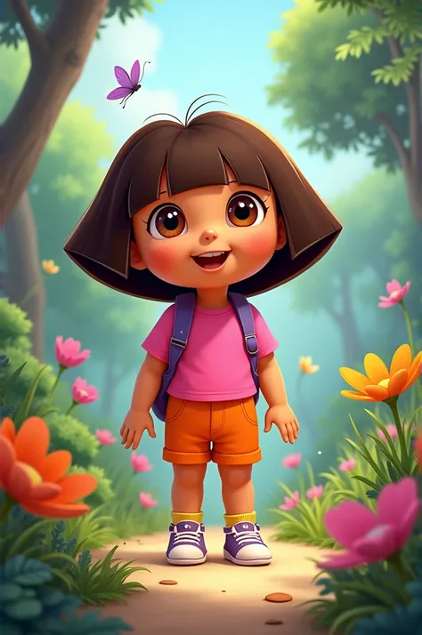 Young dora the explorer in panties