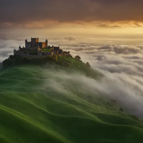 a group of people standing and looking at the renewal of ireland, highly detailed people, beautiful detailed eyes, beautiful det...