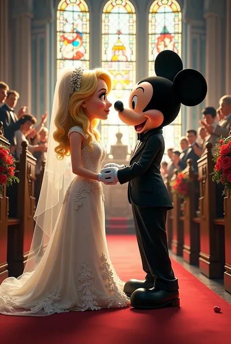 Mickey marrying Madonna