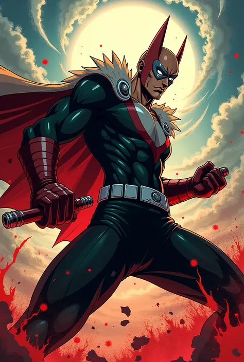 YOUTUBE PROFILE PICTURE, COM O ESTILO DO PERSOANGEM METAL BAT DO ANIME ONE PUNCH MAN, MORE STYLE ,