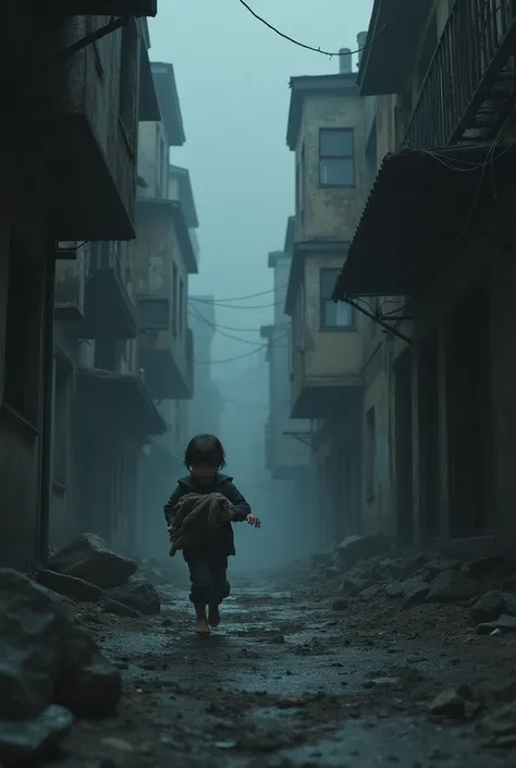 Child running away from home 