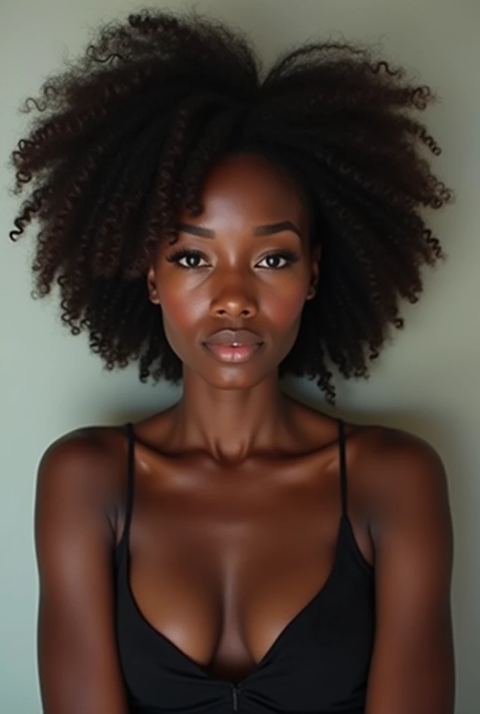 photo of a very cute ebony woman