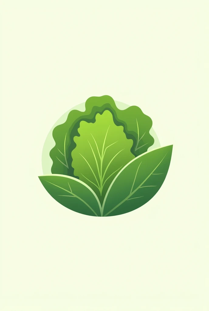 Logo for selling vegetables and greens