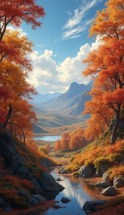 Fantastic autumn landscapes