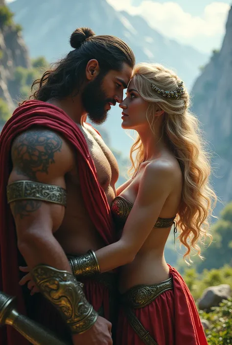 Ares and Aphrodite together 