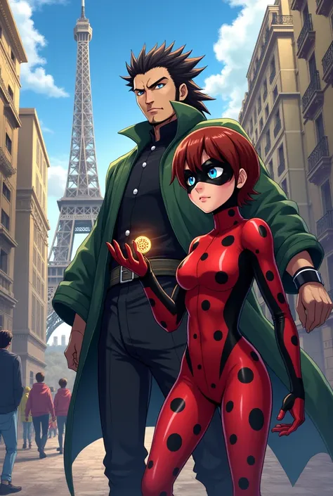 Iguro obanai de kimetsu no Yaiba en miraculous lady bug