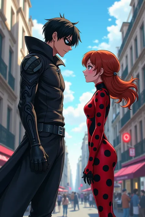 Iguro obanai de kimetsu no Yaiba en miraculous lady bug