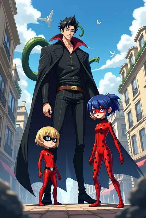 Iguro obanai de demon slayer en miraculous lady bug 