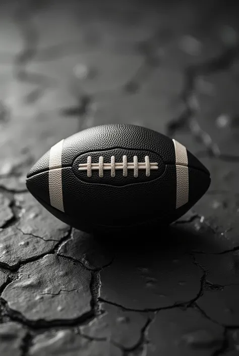 A black and white logo on a bit of gym combined with football