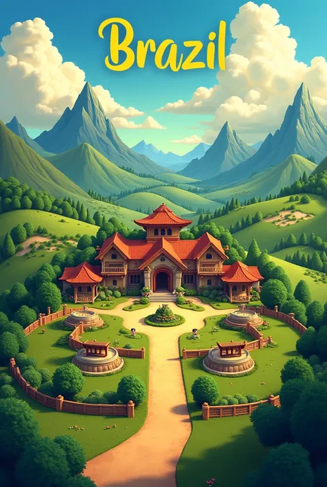 BEAUTIFUL RANCH WITH A NAME IN THE SKY RANCH OF DIVA ANIMATION in Brazilian Portuguese 