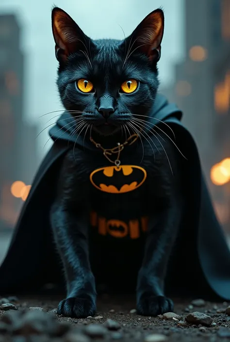 A Batman cat 