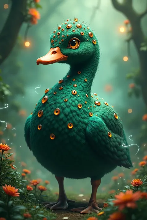 A duck with a thousand eyes