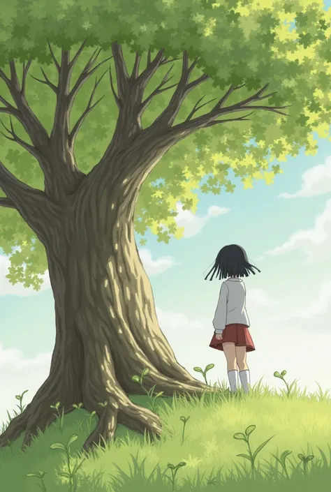 Tree，1 Girl