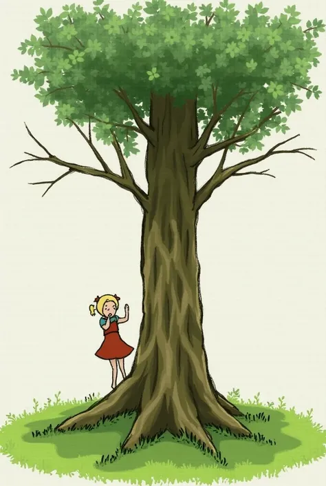 Tree，1 Girl