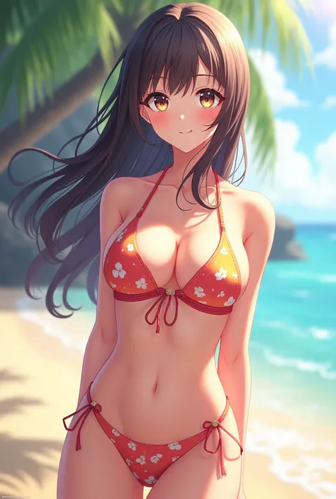 anime girl in bikini


