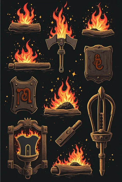 Logos for blacksmithing