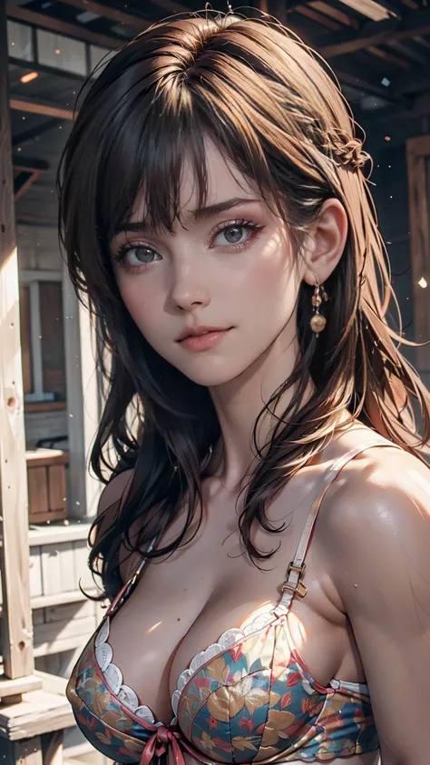 (masterpiece:1.4), (8k, Realistic, RAW Photos, Highest quality: 1.4), Japanese, (One girl), Beautiful Face, (Realistic Face:1.4), (Hair with attention to detail:1.3), Beautiful hairstyle, Realistic eyes, Beautiful attention to detail, (Realistic Skin:1.3),...