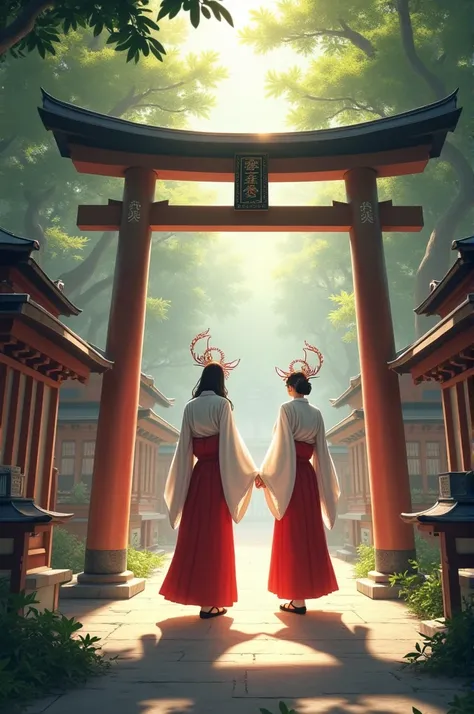 Japan&#39;s beautiful shrines and mysterious shrine maidens